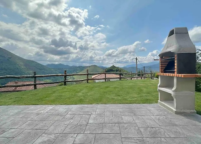 Ferienhaus Cangas De Onis Rural House With A Sunset View